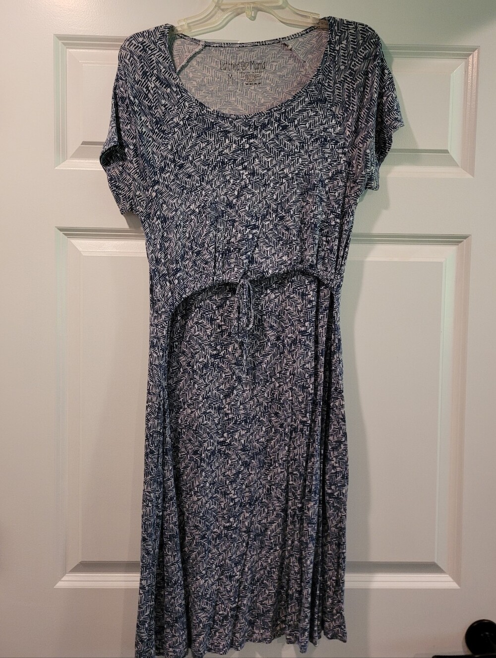 Latched Mama Drawstring Dress